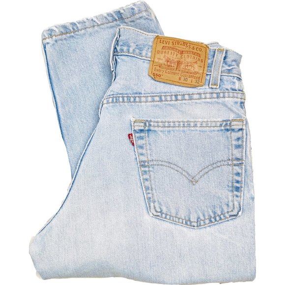 Levi's Denim - 👖VINTAGE 80s|•LEVI'S•| 550 Relaxed Fit High Waist